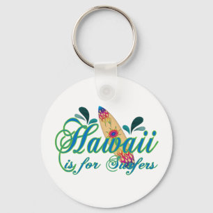 Hawaii ist für Surfer Schlüsselanhänger