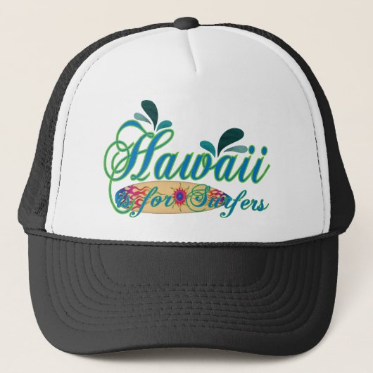 Hawaii ist für Surfer Truckerkappe (Vorderseite)