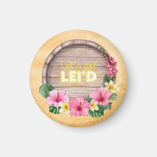 Hawaii Junggesellinnen-Abschiedsparty Magnet (Vorne)