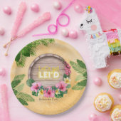 Hawaii-Junggesellinnen-Abschiedsparty Pappteller (Party)