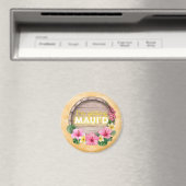 Hawaii Junggesellinnenabschied Ich heirate auf Mau Magnet (In Situ (Geschirrspüler))