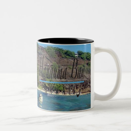 Hawaii-Kaffee-Tasse Zweifarbige Tasse (Rechts)