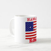 HAWAII KAFFEETASSE (Vorderseite Links)