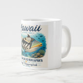 Hawaii-Kaffeetasse Jumbo-Tasse (Vorderseite Rechts)