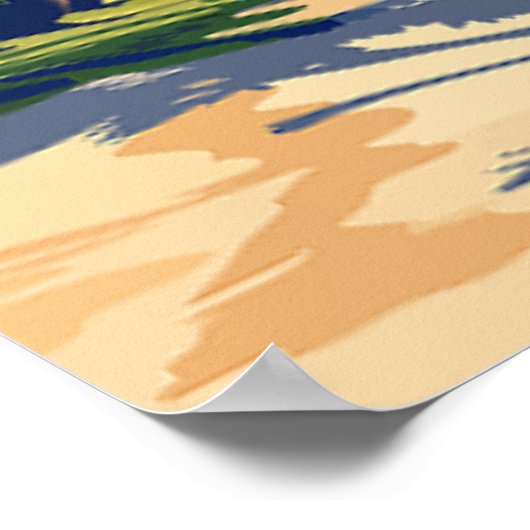 Hawaii Kai Honolulu Oahu Hawaii Retro Poster (Ecke)