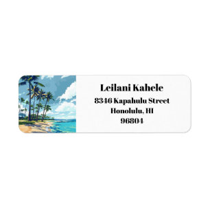 Hawaii Kai Honolulu Oahu Hawaii Rücksendeadresse