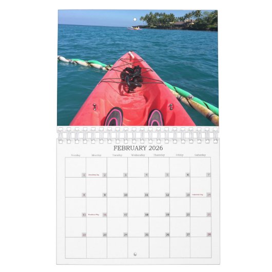 Hawaii Kalender (Feb 2026)