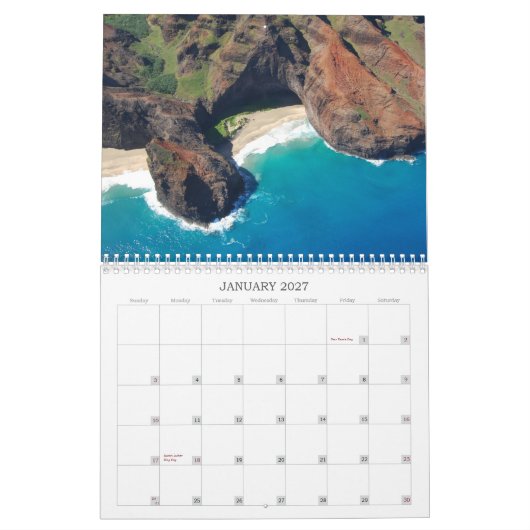 Hawaii-Kalender 2014 Kalender (Jan 2027)