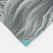 Hawaii Kanaka Turtle Hibiskus Plumeria Tropical Fleecedecke (Ecke)