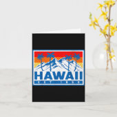 Hawaii  karte (Gelbe Blume)