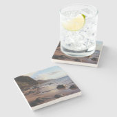 Hawaii, Kauai, Haena Staat Park 2 Steinuntersetzer (Seitenansicht)