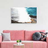 Hawaii Kauai Spouting Horn Leinwanddruck (Insitu (Wohnzimmer))