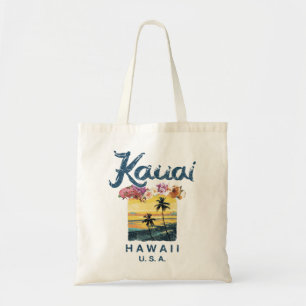 Hawaii Kauai Vintage Hawaiian Surfen Retro 1732 Tragetasche