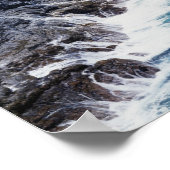 Hawaii, Kauai, Wellen aus dem Pazifik Poster (Ecke)