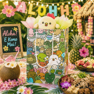 Hawaii Kawaii Luau alle Sterne Mittlere Geschenktüte