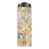 Hawaii Kawaii Strand Rave Thermosbecher (Vorderseite)