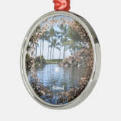 Hawaii Keepake-Ornament Ornament Aus Metall (Links)