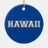 Hawaii Keramik Ornament (Vorne)