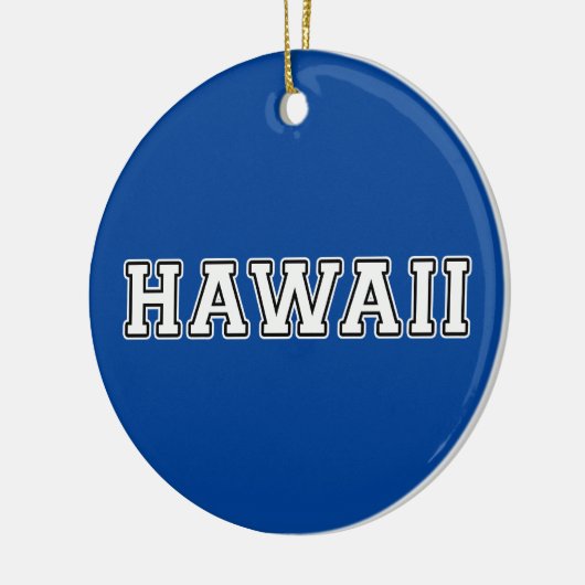 Hawaii Keramik Ornament (Links)
