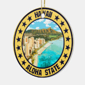 Hawaii Keramik Ornament (Links)