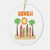 Hawaii Keramik Ornament (Links)