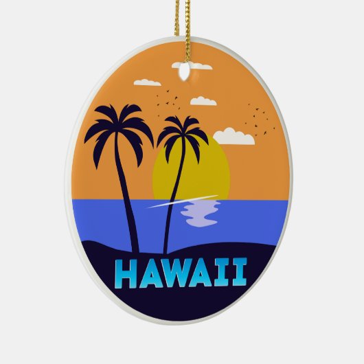 Hawaii Keramik Ornament (Rechts)
