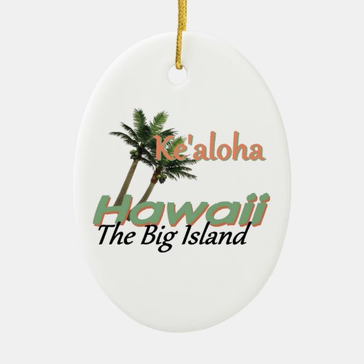 HAWAII KERAMIKORNAMENT (Vorne)
