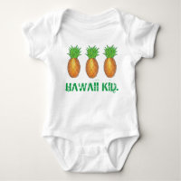 Hawaii Kid Tropical Hawaiian Island Ananas
