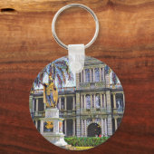 Hawaii King Kamehameha Modern Schlüsselanhänger (Vorderseite)