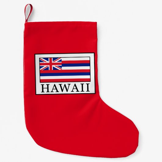 Hawaii Kleiner Weihnachtsstrumpf (Vorderseite)