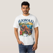 Hawaii Krake T-Shirt (Vorne ganz)