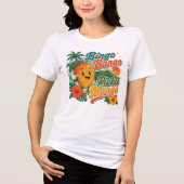 Hawaii Kultur - eingelegter Mango Tri-Blend Shirt (Vorderseite)