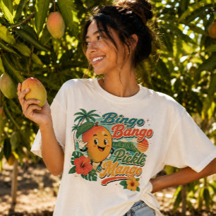 Hawaii Kultur - eingelegter Mango Tri-Blend Shirt