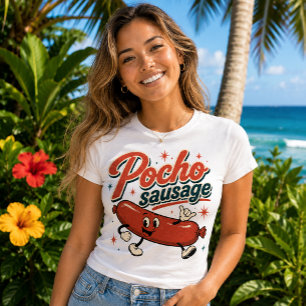 Hawaii-Kultur - Pocho-Wurst Tri-Blend Shirt