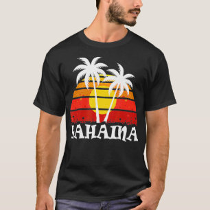 Hawaii Lahaina Maui Vintag Hawaii Islands Surf T-Shirt