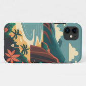 Hawaii-Landschaft Case-Mate iPhone Hülle (Rückseite (Horizontal))
