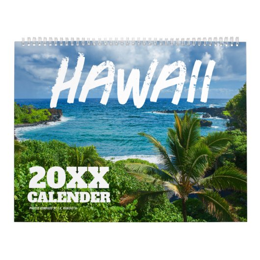 Hawaii Landschaftlich Wall Calendar 2025 Kalender (Titelbild)