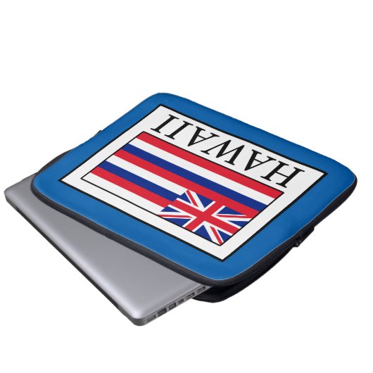 Hawaii Laptopschutzhülle (Vorne Knopf)