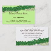 Hawaii-Lei1 Visitenkarte (Vorne/Hinten)