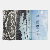 Hawaii Liebe Foto Geschirrtuch (Horizontal)