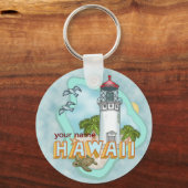 Hawaii Lighthouse Schlüsselanhänger (Vorderseite)