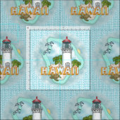 Hawaii Lighthouse Stoff (Kachel)