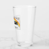 Hawaii-Lizenzschild (anpassbar) Glas (Links)