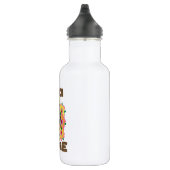 Hawaii Luau Tiki Time Edelstahlflasche (Rechts)