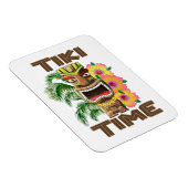 Hawaii Luau Tiki Time Magnet (Rechte Seite)
