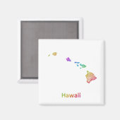 Hawaii Magnet (Vorderseite/Rückseite)