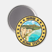 Hawaii Magnet (Vorderseite/Rückseite)