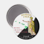 Hawaii Magnet (Vorderseite/Rückseite)