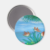 Hawaii Magnet (Vorderseite/Rückseite)