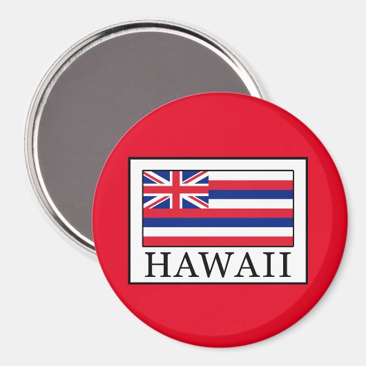 Hawaii Magnet (Vorderseite/Rückseite)